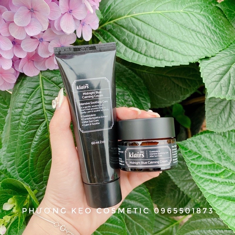 Kem Dưỡng Klairs Midnight Blue Calming Cream 30ml 60ml