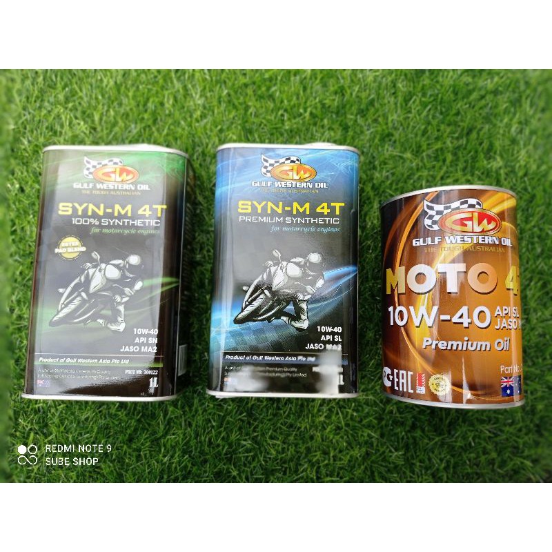 Dầu Nhớt Gulf Western Oil 1 lít cho xe Moto PKL