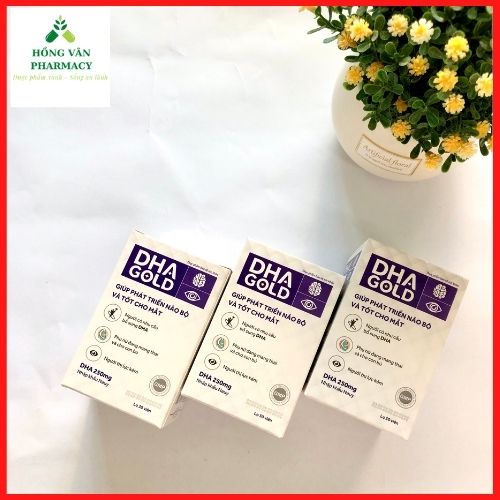 Viên uống DHA Gold, giúp phát triển não bộ và tốt cho mắt