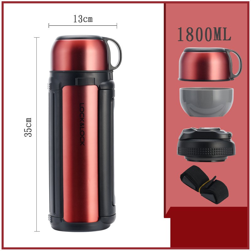 Bình Giữ Nhiệt Lock&amp;Lock New Giant Hot Tank LHC1427 (1.8l) - HÀNG CHÍNH HÃNG