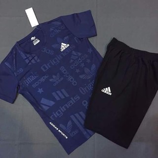 Bộ Thể Thao Nam Không cổ D.A.S KC0014 TÍM THAN chất đẹp, Bộ quần áo thể thao nam giá rẻ(HÌNH THẬT 100%)