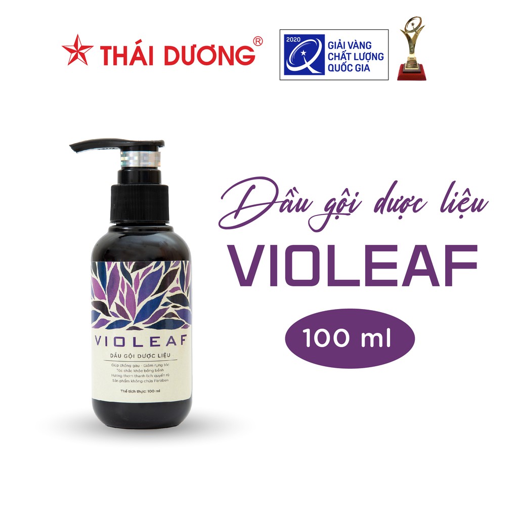 Dầu gội dược liệu Violeaf 100ml - Sao Thái Dương | BigBuy360 - bigbuy360.vn