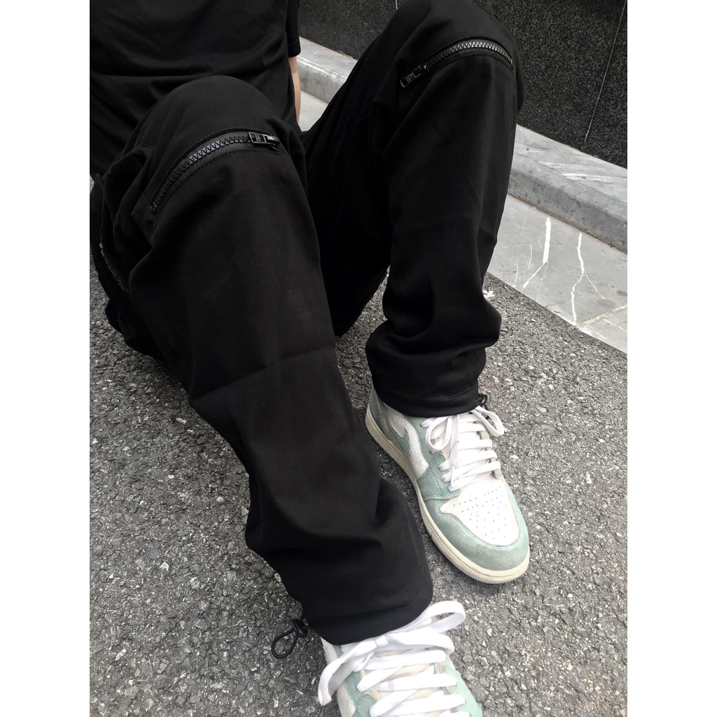 Quần Cargo Pants Nam Kaki Túi Hộp 2 Bên  Đường Phố Cotton Basic Streetwear. QKK03