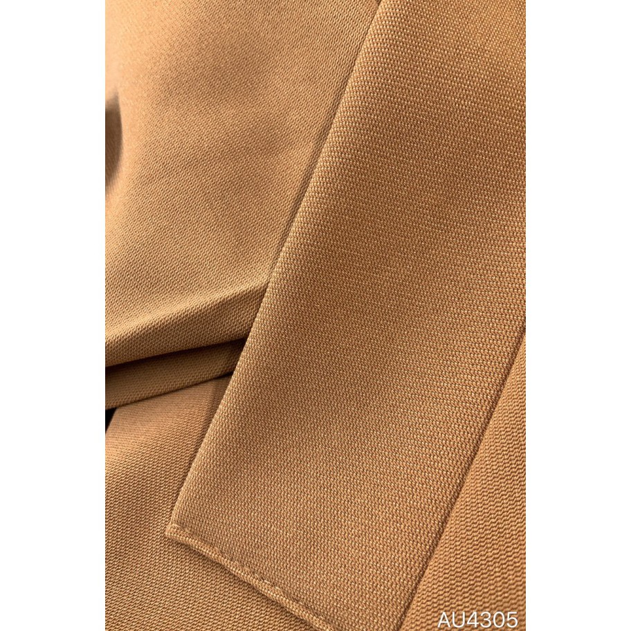 [Có size] Áo khoác mangto dáng dài phối belt vuông