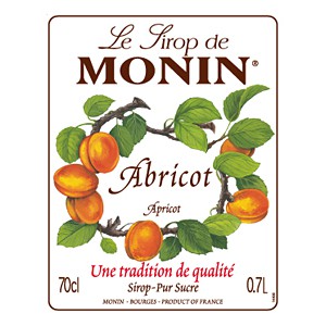 Siro Mơ Monin (Apricot syrup) - chai 700ml