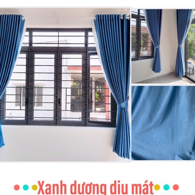 Rèm Cửa Sổ Cao Cấp, Rèm Cửa Chống Nắng 96%, Vải Treo Tường Trang Trí Decor Cửa - REMCUAPHUONGDONG