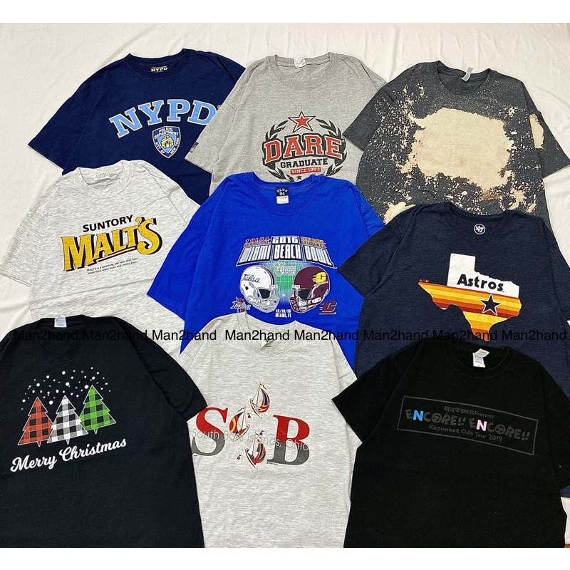 Áo thun 2hand, Áo thun Mỹ Loại 1, Áo 2hand[ Size L]