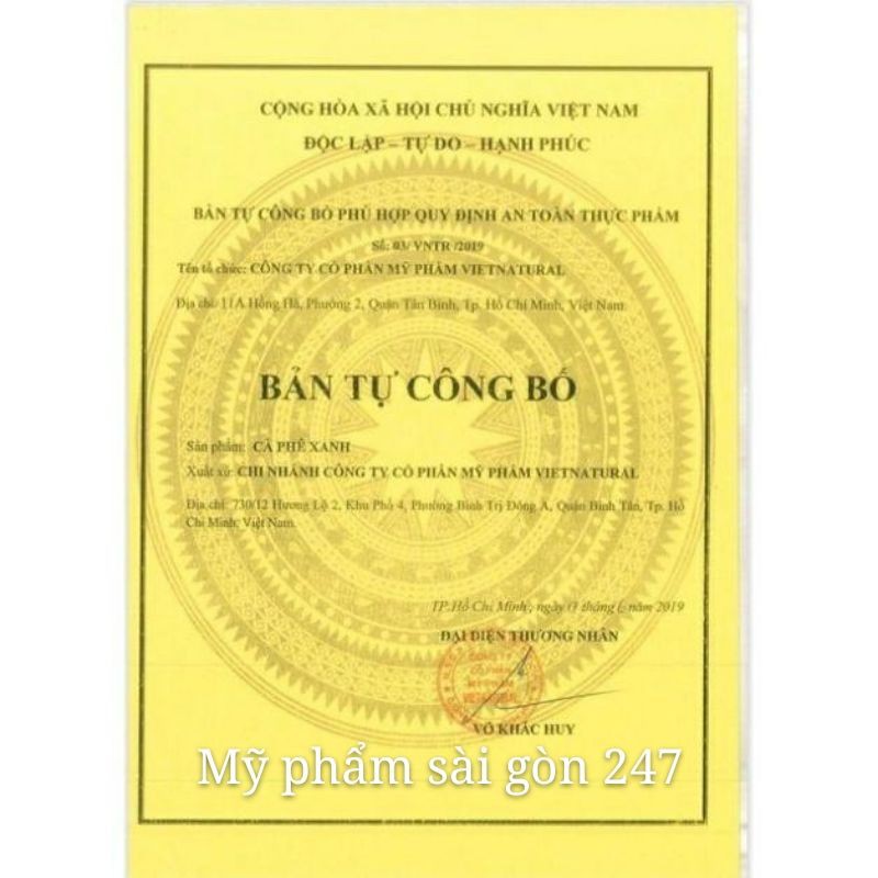 CÀ PHÊ XANH MẪU MỚI NHẤT CỦA THIÊN NHIÊN VIỆT 10 GÓI chính hãng | BigBuy360 - bigbuy360.vn