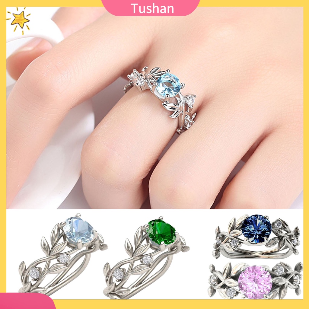 Nhẫn đính kim cương giả thời trang cho nữ