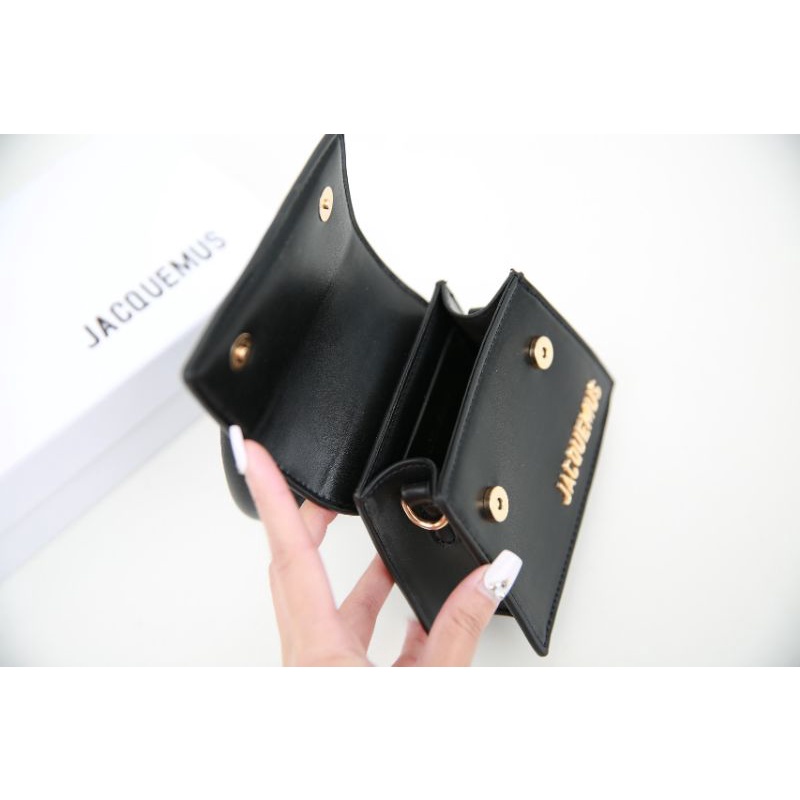 Túi xách nữ Jac..mini sz15cm phom đẹp da lì kèm quai đeo chỉnh nấc fullbox