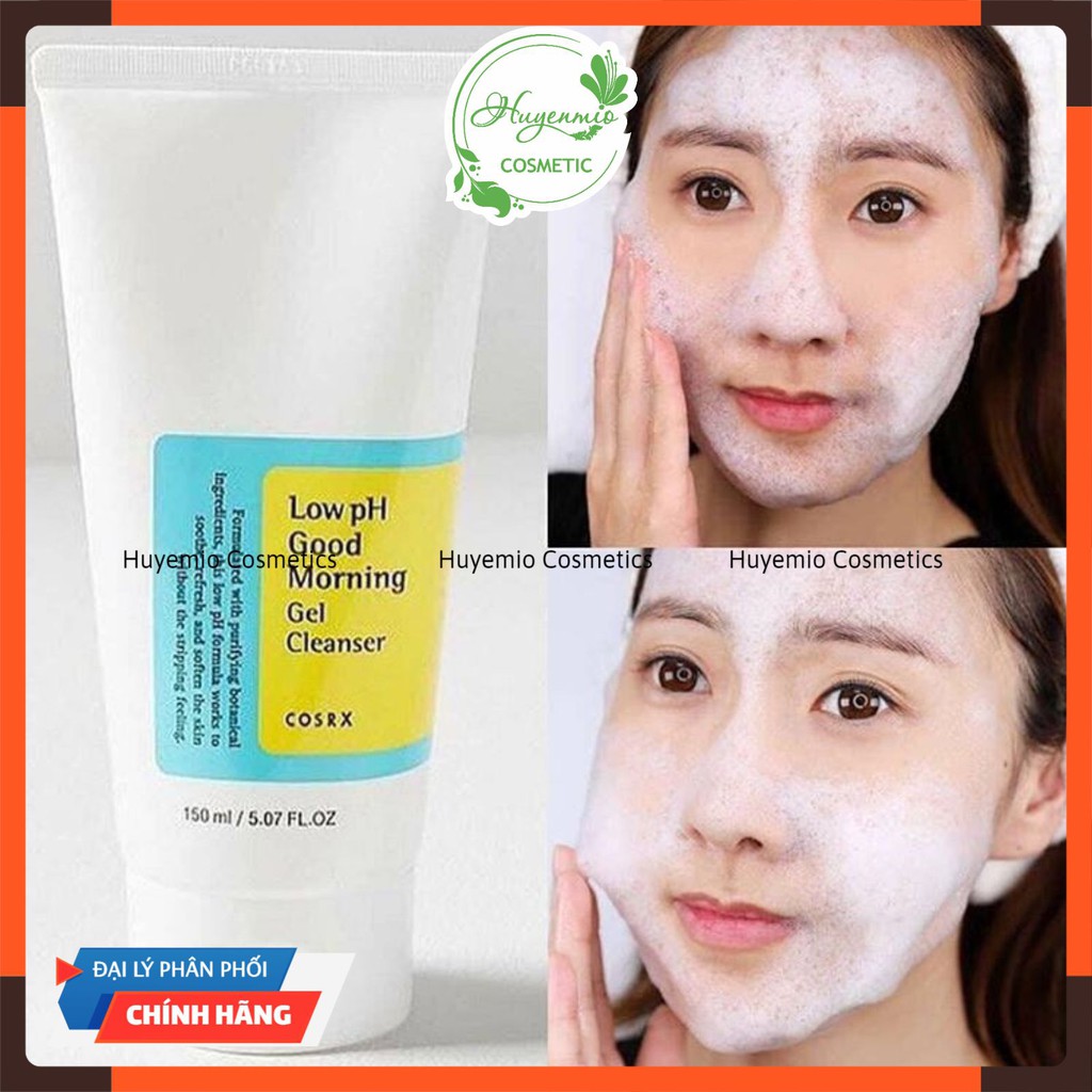 Sữa Rửa Mặt Cosrx Low pH Good Morning Gel Cleanser - 150ml | BigBuy360 - bigbuy360.vn