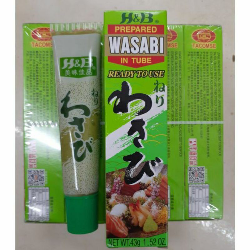 Mù tạt Wasabi xanh 1 tuýt bao giá