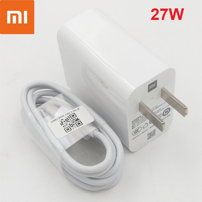 Củ sạc nhanh Xiaomi MDY-10-EH 27W cho Mi 9 SE 8 8se A3 Max 2 3 Poco F1 iPhone 7 8 X XS 11