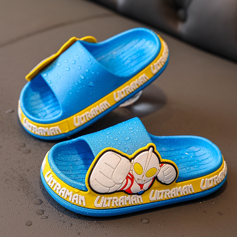 Dép Bé Trai Dép Họa Tiết Ultraman Cá Tính Thời Trang Cho Bé Trai dép bé trai dép lê cho bé trai
