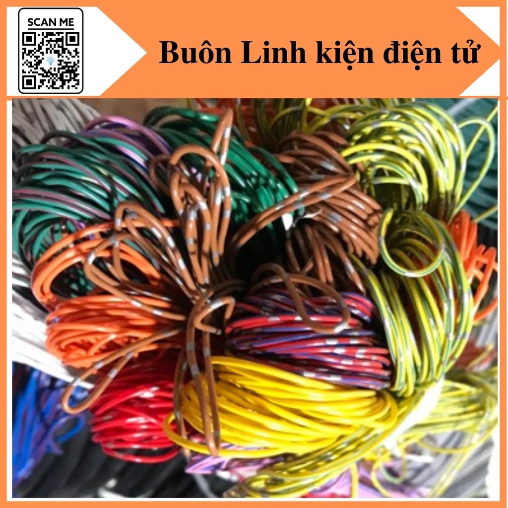 Dây Điện Nhật Lõi Đồng 0.3mm Chuyên Dùng Cho Ô Tô, Xe Máy, Chịu Nhiệt Chịu Ẩm Cao, 10m, 20m