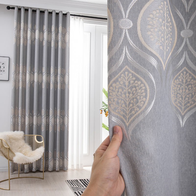 1 rèm cửa bán nguyệt dày dặn cách nhiệt hiện đại