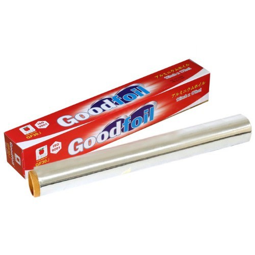 Giấy bạc nướng, bọc thực phẩm  Goodfoil size 30 cm x 7.6m màng nhôm nướng thịt, bảo quản thực phẩm, cá BBQ