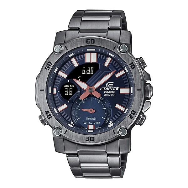 Đồng Hồ Nam Casio Dây Kim Loại Chính Hãng EDIFICE ECB-20DC-1ADF