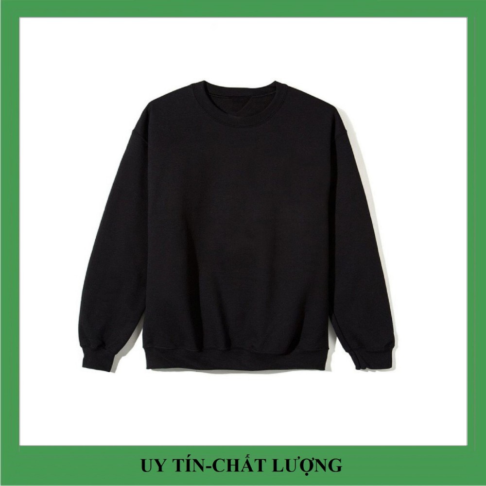 Áo sweater nỉ thu đông, đẹp, mềm mịn dày dặn form rộng phong cách unisex