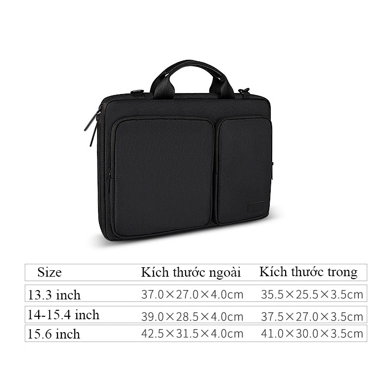 Túi đeo chéo kiêm túi chống sốc bảo vệ laptop RT- ST11 | BigBuy360 - bigbuy360.vn