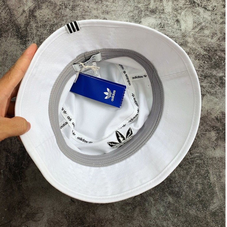 ⚡️ [  FREESHIP ] Mũ / Nón Tai Bèo / Nón Adidas Originals ADICOLOR BUCKET HAT - BK7350 White | HÀNG XUẤT DƯ XỊN