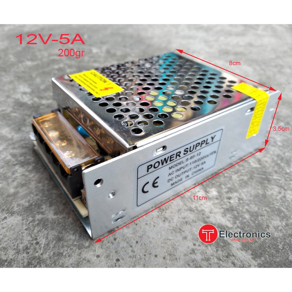 Nguồn Tổ Ong 12V 2A-3A-5A