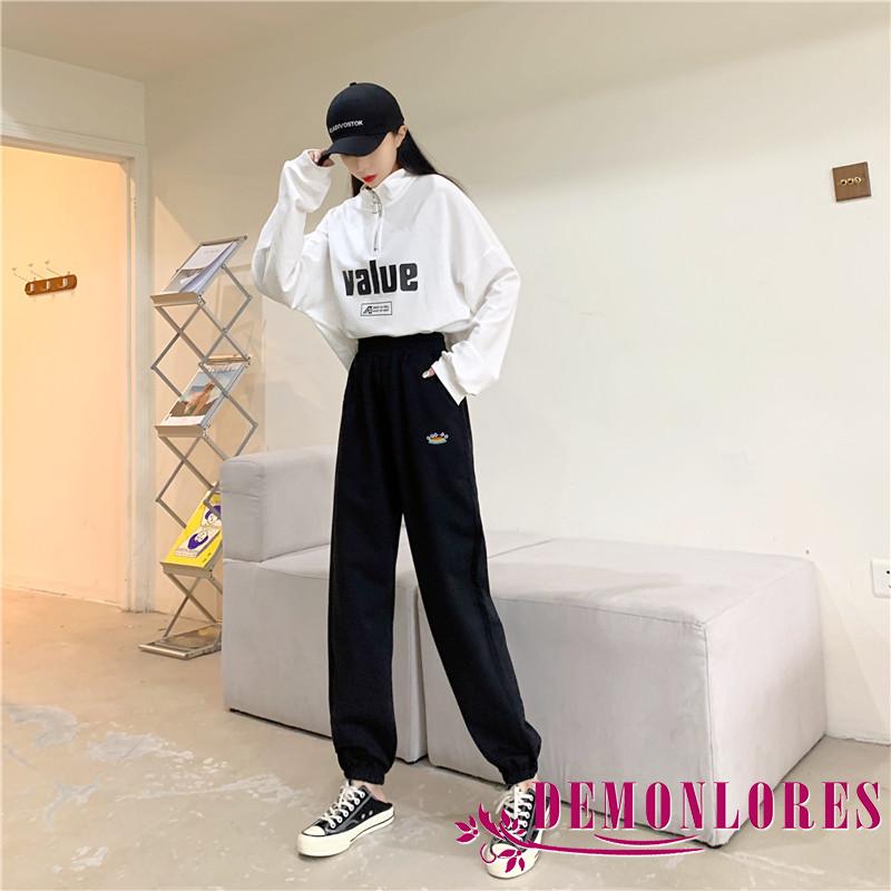 Quần dài thể thao lưng cao thời trang cho nữ