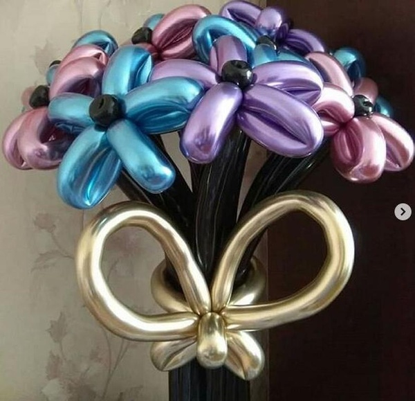 Set 10 Bong Bóng Dài Trang Trí Tiệc