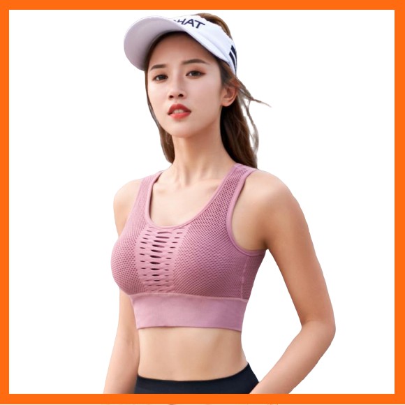 Áo Tập Gym Nữ [Nâng Ngực] , Đồ Tập Gym Nữ Phối Lưới Sexy , Áo Bra Tập Gym Nữ Phối Vân Tinh Tế , Mã A1002