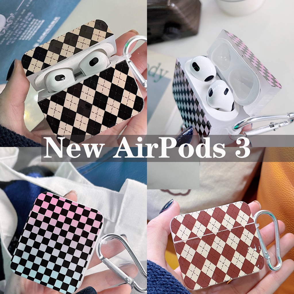 Vỏ Bảo Vệ Hộp Sạc Tai Nghe compatible AirPods 3 compatible AirPods(3rd) 2021 Surcompatible AirPods3 2018Rd Pro compatible AirPods2gen Ốp