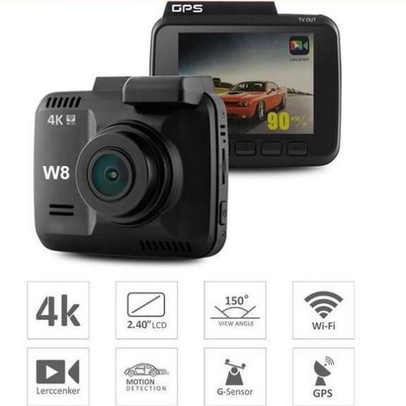 Camera hành trình DashCam W8 4K Wifi .