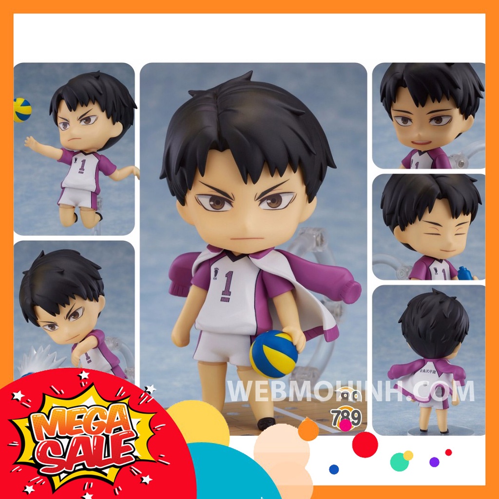 🌟GIÁ HỦY DIỆT🌟 Mô Hình Nendoroid Ushijima Wakatoshi Haikyuu Chàng Khổng Lồ Tí Hon Nendoroid 789