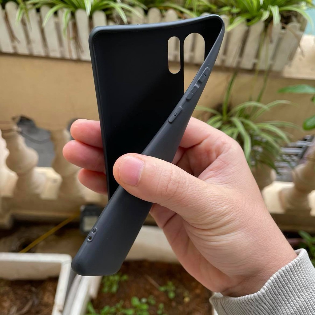 Ốp lưng Huawei P30 Pro dẻo đen cao cấp chống bám vân tay