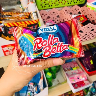 Kẹo Cuộn Cầu Vồng Vidal Rolla Belta