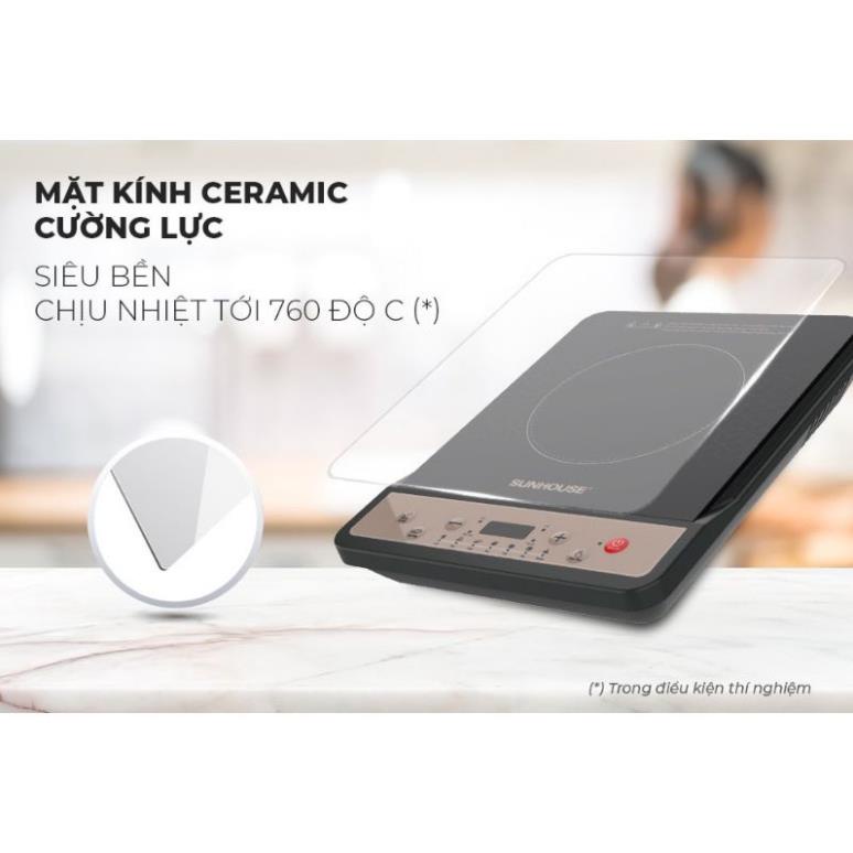BẾP TỪ ĐƠN SUNHOUSE SHD6160 cs1800W Hàng chính hãng (lỗi 1 đổi 1)