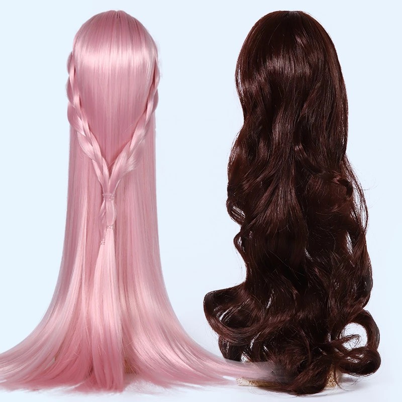 Bộ Tóc Giả Dài 62cm Cho Búp Bê Tỉ Lệ 1 / 3