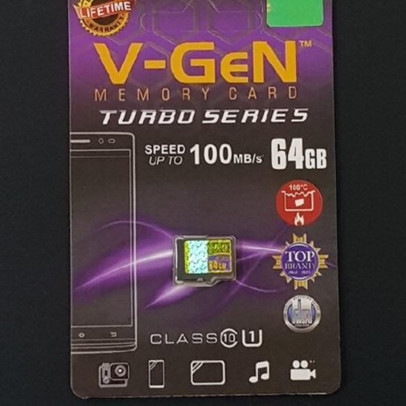 Thẻ nhớ Micro Sd 64Gb Vgen Class10 / V-Gen 64Gb Class10