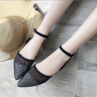 giày búp bê bệt mũi nhọn