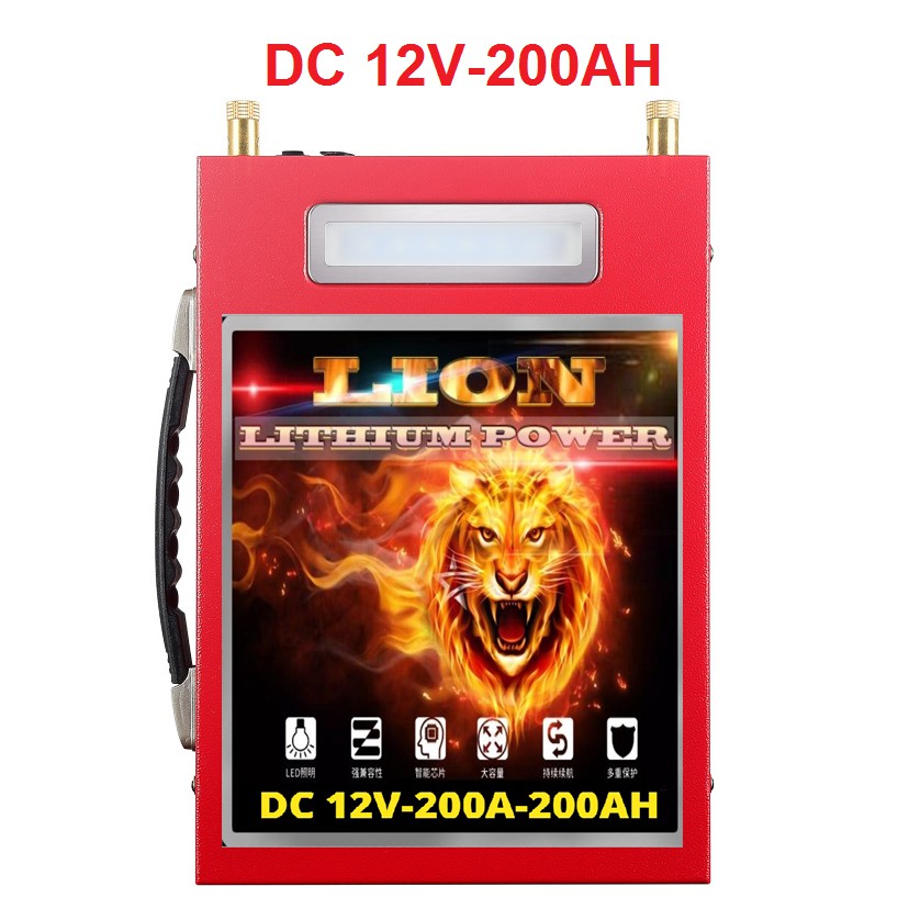 Pin lithium 12V - 200Ah