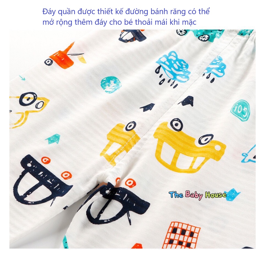 Bộ Quần Áo Trẻ Em  𝐅𝐑𝐄𝐄𝐒𝐇𝐈𝐏 Bộ Đồ Cotton Mềm Mại Thoải Mái Phong Cách Hàn Quốc Cho Bé