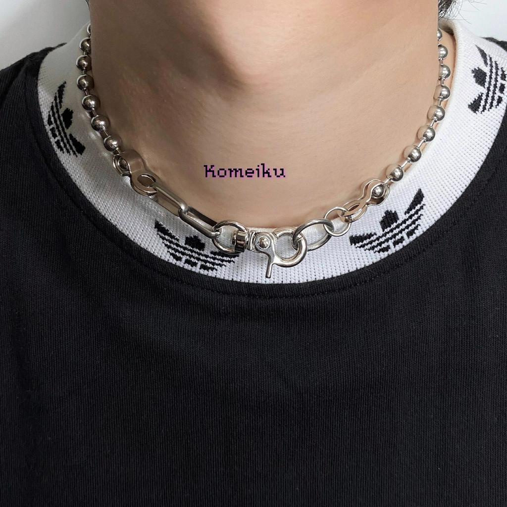 Vòng cổ phối khóa độc đáo phong cách hip-hop cá tính