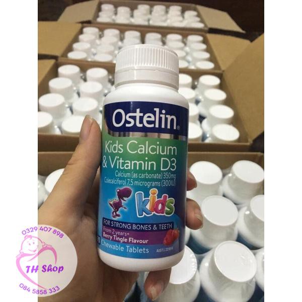 [DATE MỚI] Canxi Ostelin Khủng Long Cho Bé 90v Úc, Canxi Ostelin Kid