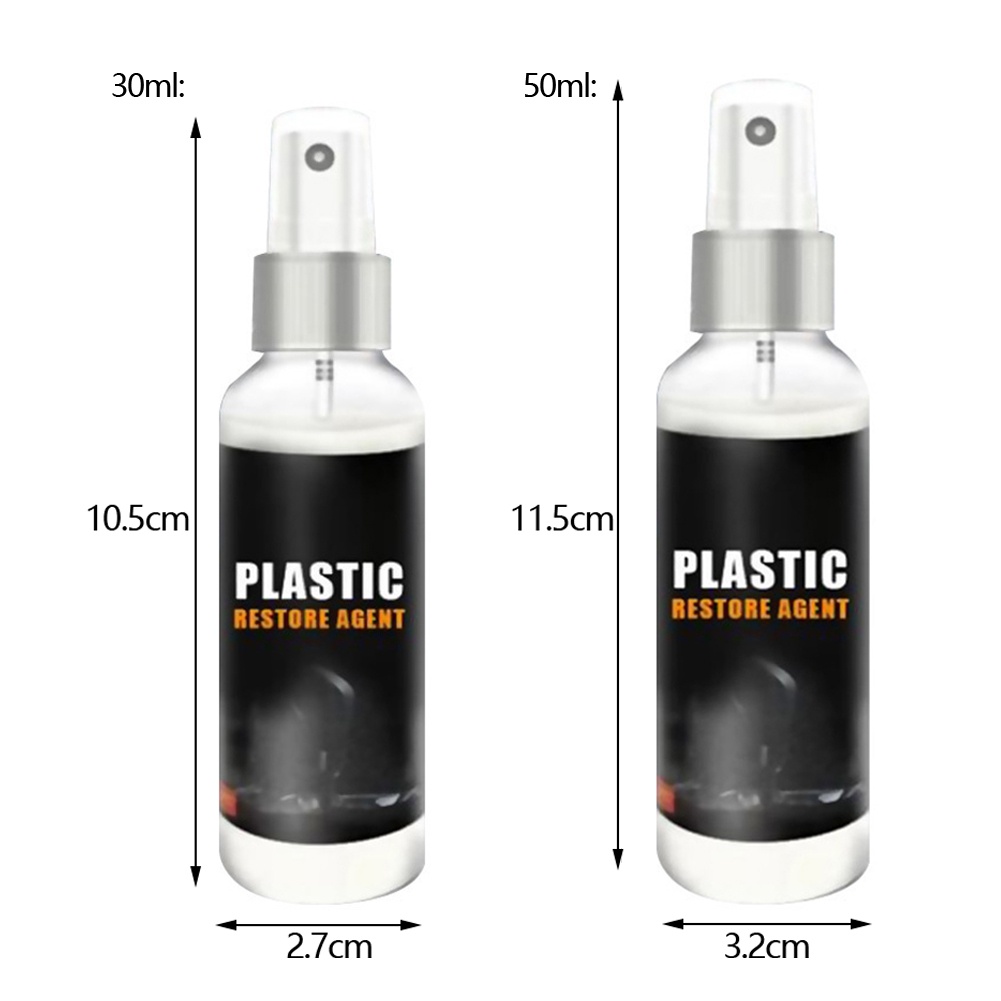 Lọ 30ml/50ml Chất Liệu Nhựa Dùng Để Hỗ Trợ Sửa Chữa Nội Thất Xe Ô Tô