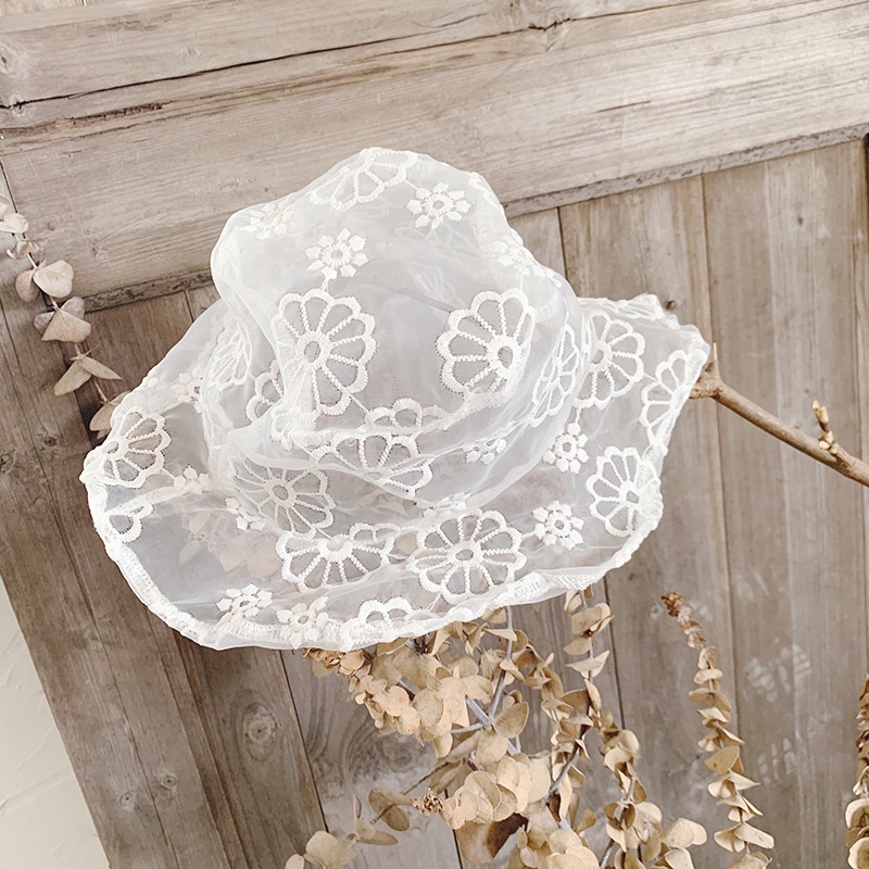 Nón Tai Bèo Phối Lưới Thoáng Khí Thời Trang Mùa Hè Dễ Thương Cho Bé Trai + Gái