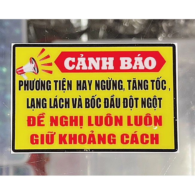 Tem Cảnh Báo Hài Hước Mẫu 4 Độc Lạ Nhất Hiện Nay