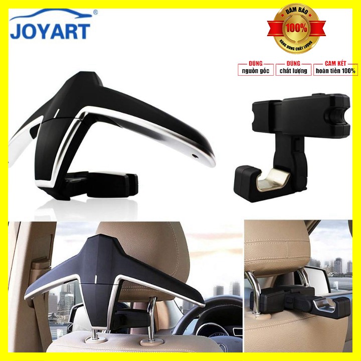 Móc treo quần áo trên ô tô cao cấp thương hiệu Joyart: JT-G03 Chất liệu Nhựa ABS+PC