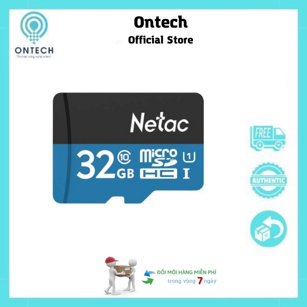 Thẻ nhớ Netac 32gb Chính hãng bảo hành 5 năm