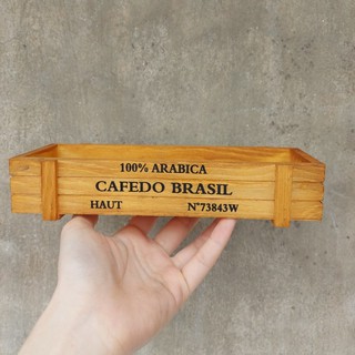 Chậu trồng cây: mẫu gỗ CAFEDO