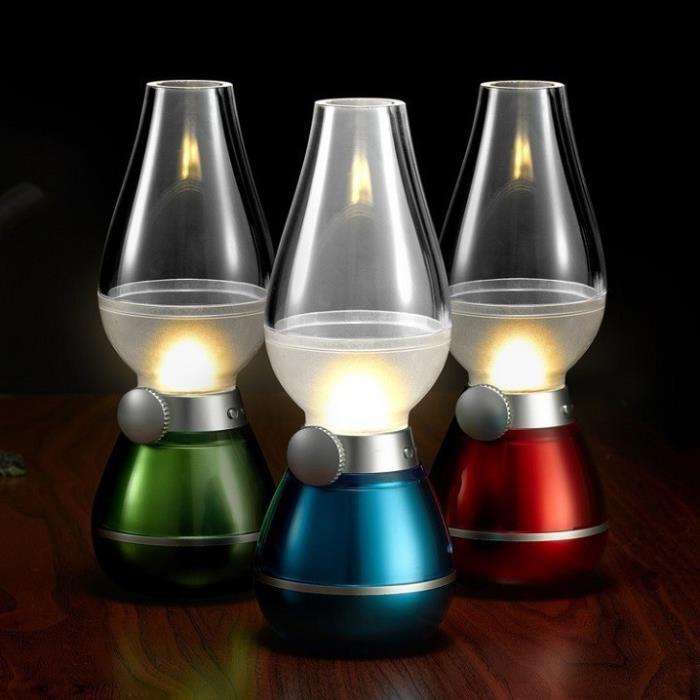 Đèn dầu thờ cúng led cảm ứng điện tử sạc điện thổi bật tắt không khói ( tuyển khách sỉ)