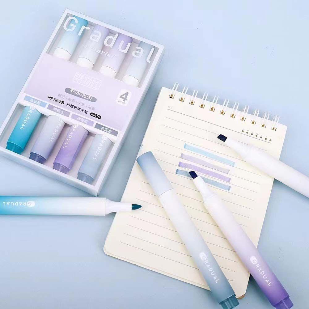 Bộ Bút Đánh Dấu Đầu Mềm Nhiều Màu Chống Nước Dùng Vẽ Tranh DIY